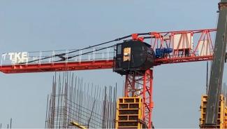 Tower Crane In Romania